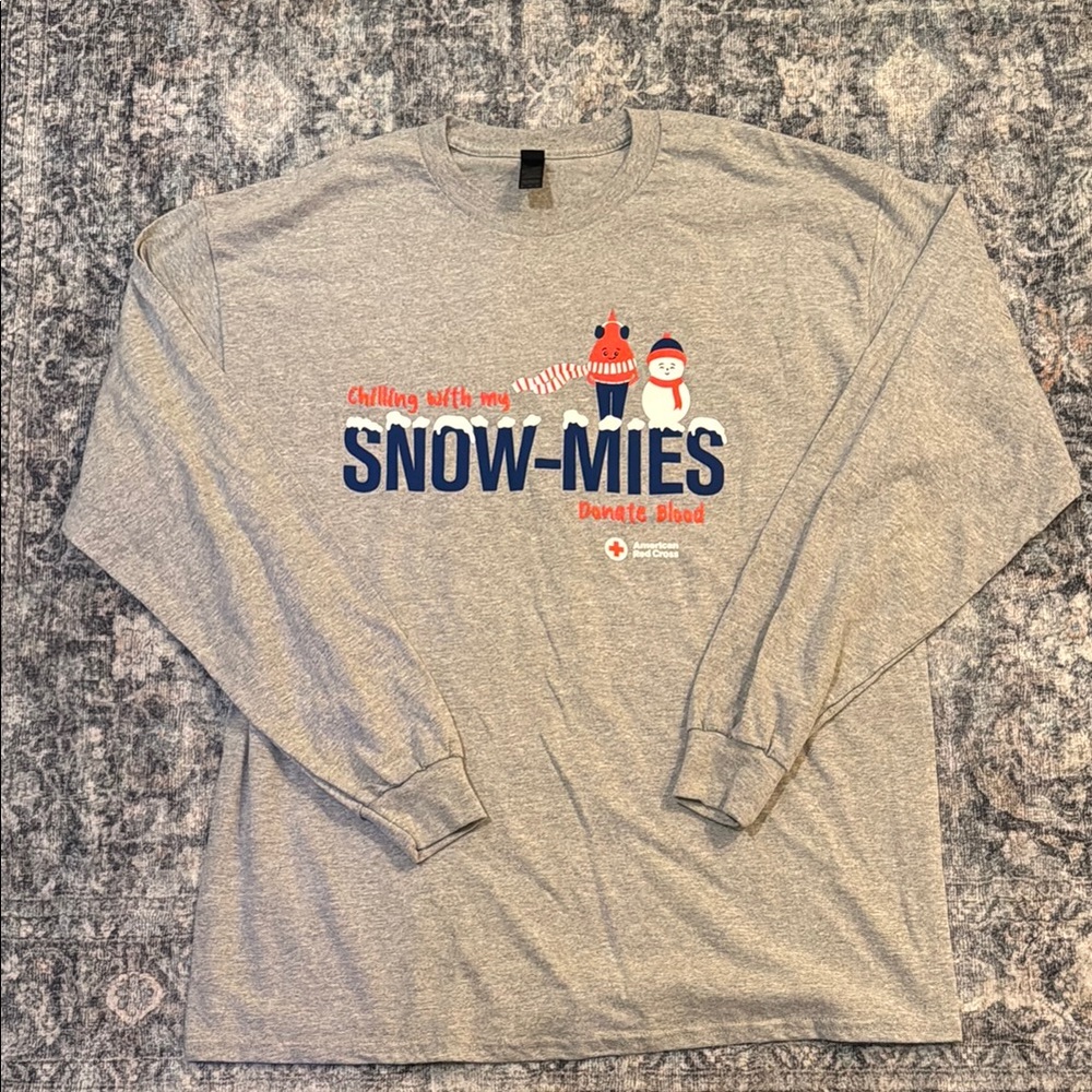 Winter 2024 RedCross Snow-Mies Longsleeve